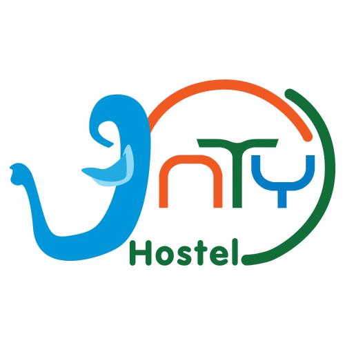 a logo for a hospital with the letter h at NTY Hostel Near Suvarnabhumi Airport in Bangkok
