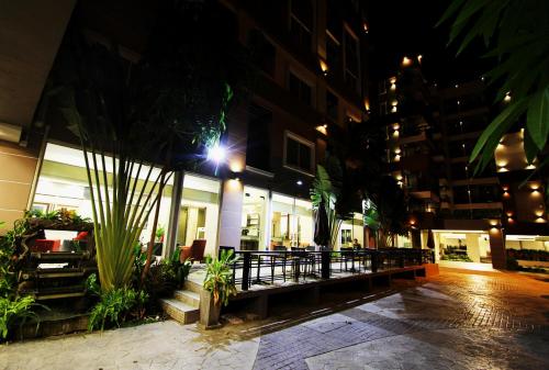 Budova, kde se hotel nachází