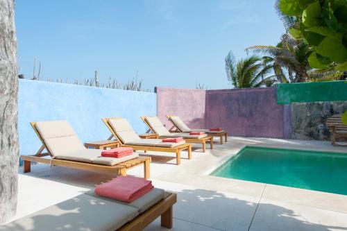 Zamas Hotelの敷地内または近くにあるプール