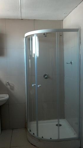 Kúpeľňa v ubytovaní Sani Stone Lodge