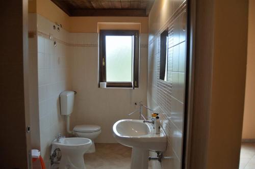 Ett badrum på Il Melograno