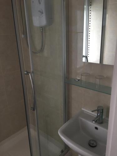 Ένα μπάνιο στο South Fork Guest House