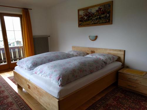 Llit o llits en una habitació de Maurachbauer