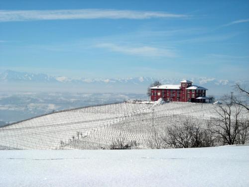 Bricco Rosso en invierno