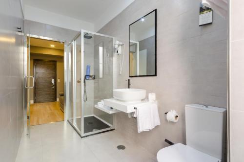 Koupelna v ubytování Hotel Borges Chiado