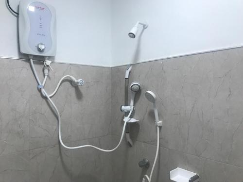 Koupelna v ubytování Hotel Camorich