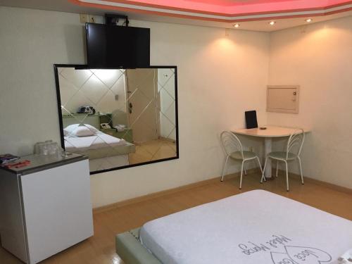 Postel nebo postele na pokoji v ubytování Motel Monza (Adults Only)