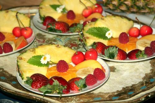 Jídlo v bed and breakfast nebo okolí