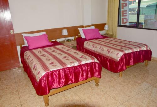 Letto o letti in una camera di Casa del Huesped - Guest House