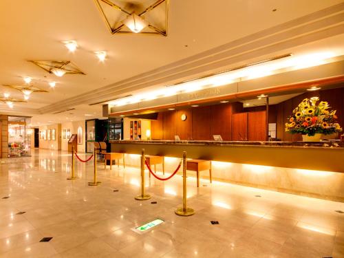 Vstupní hala nebo recepce v ubytování Hotel Pearl City Kobe