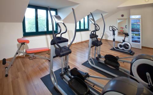 Fitness centrum a/nebo fitness zařízení v ubytování My Südstadt Bonn