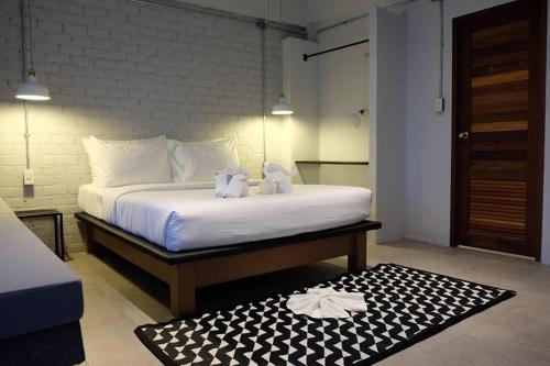 Letto o letti in una camera di Palmari Boutique Hotel