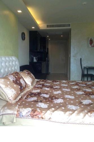 Katil atau katil-katil dalam bilik di Cosy Beach View Apartments