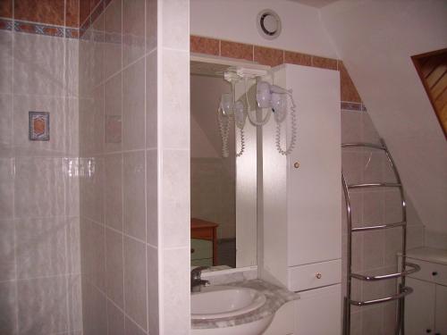 Koupelna v ubytování La Plaine de Baillard