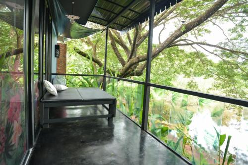 Jardín al aire libre en Bedvilla Chiangrai