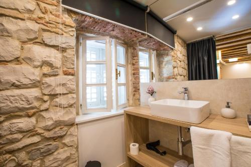 Spalato Luxury Rooms tesisinde bir banyo
