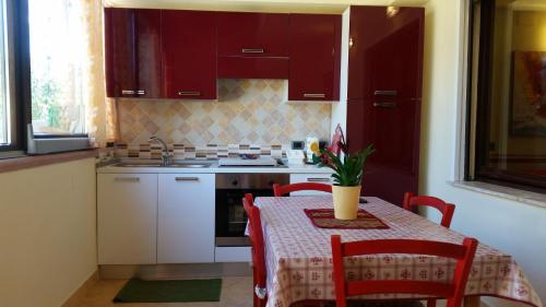 Villino del soleにあるキッチンまたは簡易キッチン