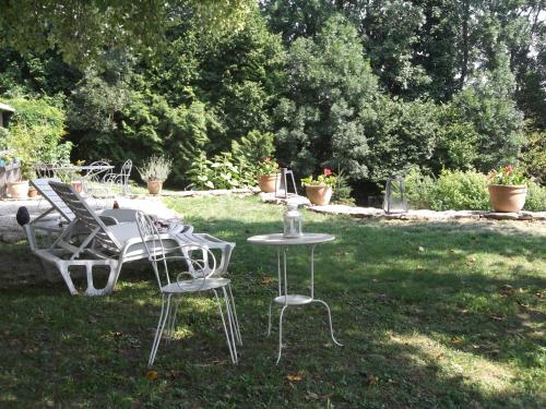 Zahrada ubytování Gîte rural, relais équestre Le Tulipier