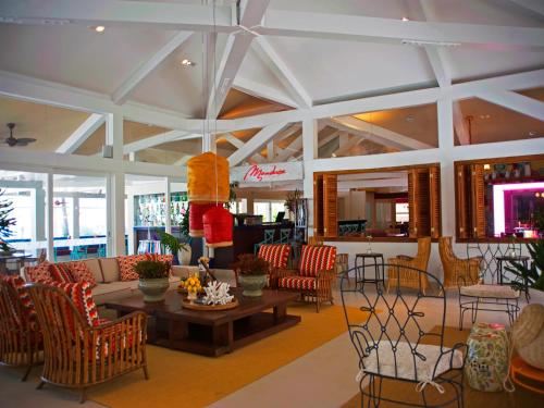 Um restaurante ou outro lugar para comer em Costa Verde Tabatinga Hotel