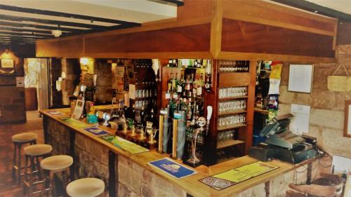 Ο χώρος του lounge ή του μπαρ στο The Bull's Head Inn