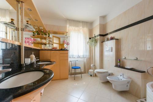 Koupelna v ubytování B&B agli Ulivi