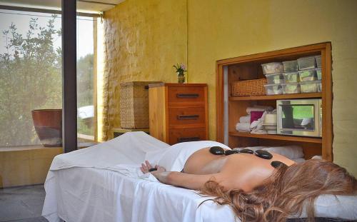 Lázně a/nebo wellness v ubytování Hotel Casa en el Campo