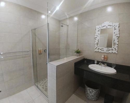Ένα μπάνιο στο Andante Lodge