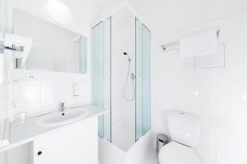 Koupelna v ubytování Ski Hotel Svoboda nad Úpou