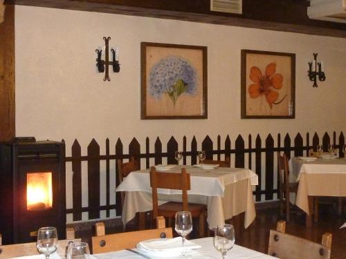 Restaurace v ubytování Hotel Katxi