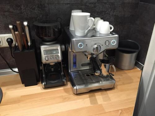 Kaffemaskin og/eller vannkoker på Appartement St. Barbara
