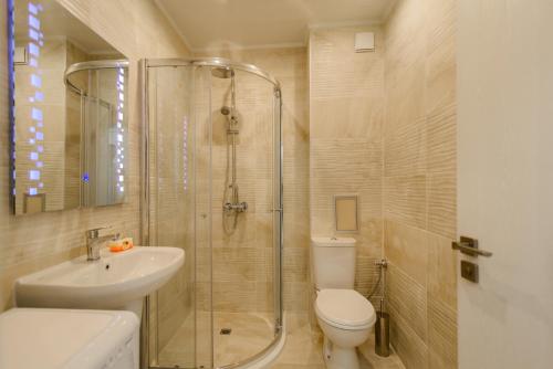 Ванна кімната в Sea Star Kabakum Apartments