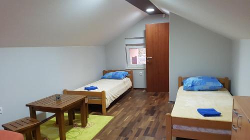 Postel nebo postele na pokoji v ubytování Mountain Cottage Paradise