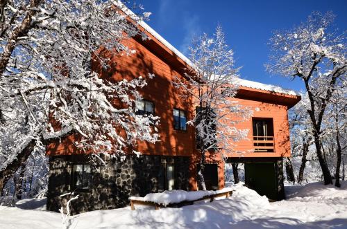 Cabañas Las Cabras en invierno