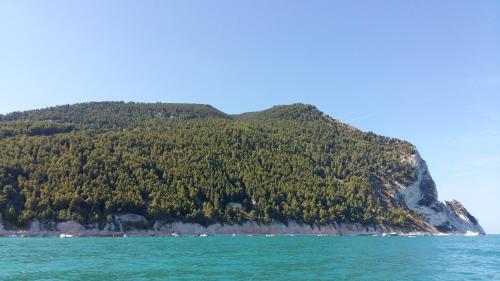 an island in the middle of the water at Affittacamere I Principi del Conero in Numana