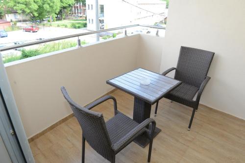 Harmony Bed and Breakfastにあるバルコニーまたはテラス