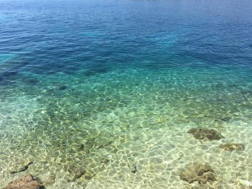 an image of the clear water of the ocean at Vila Vera Seafront Apartments in Sumartin