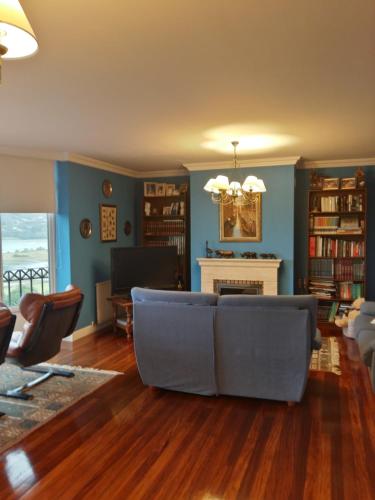 Posezení v ubytování Habitaciones Turísticas Ontxene