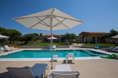 Piscina en o cerca de Pefkides