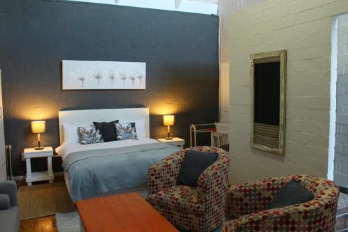 Katil atau katil-katil dalam bilik di West Coast Seaside Getaway