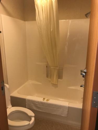 Ένα μπάνιο στο Econo Lodge Inn & Suites Oconto