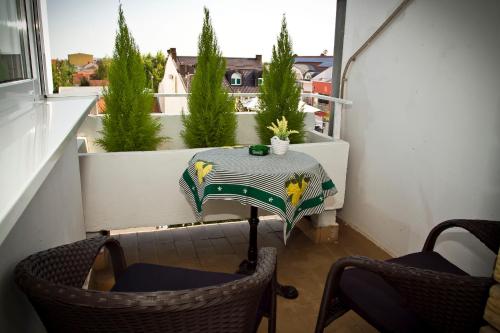 Balkón nebo terasa v ubytování Apartment Pluvia
