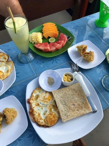 Opcions d'esmorzar disponibles a GumiBali Villa