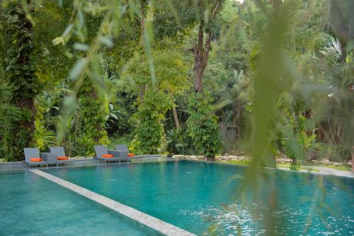 Πισίνα στο ή κοντά στο Flora Creek Chiang Mai