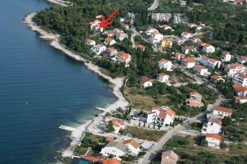 Letecký snímek ubytování Apartment "Iskra"