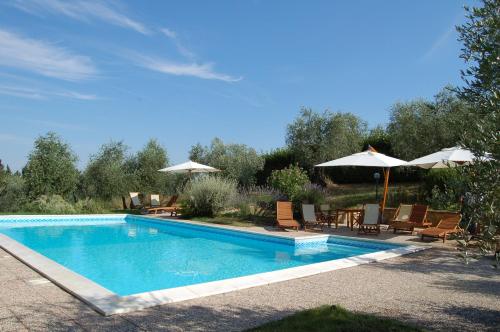 Swimmingpoolen hos eller tæt på Agriturismo Fattoria Sant'Appiano