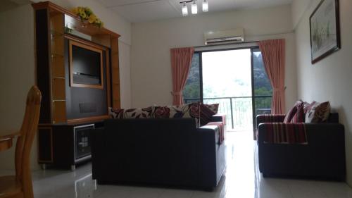 Area tempat duduk di Lumut Valley Resort Condominium