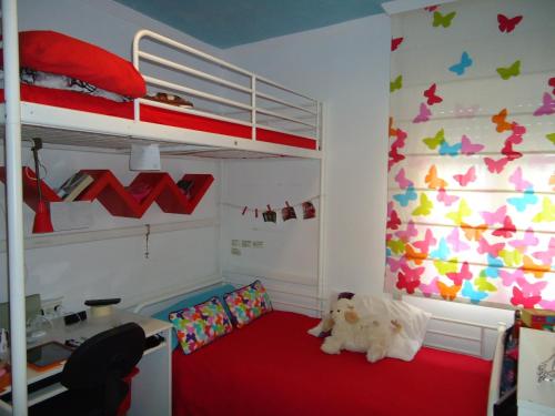 Krevet ili kreveti u jedinici u okviru objekta Apartamento Thebussem