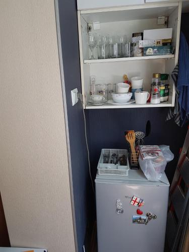 O bucătărie sau chicinetă la Apartment Ramaz