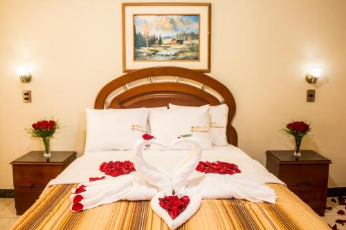
Cama o camas de una habitación en Hotel Presidencial Chiclayo
