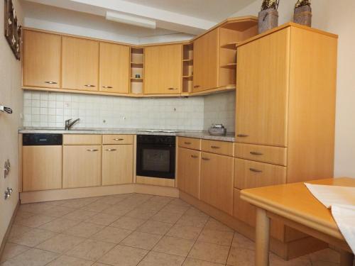 Η κουζίνα ή μικρή κουζίνα στο Ferienwohnung Herbst